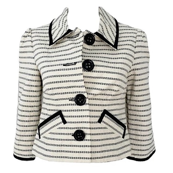 Nanette Lepore Jackets & Blazers - NANETTE LEPORE Crop Button Blazer Jacket